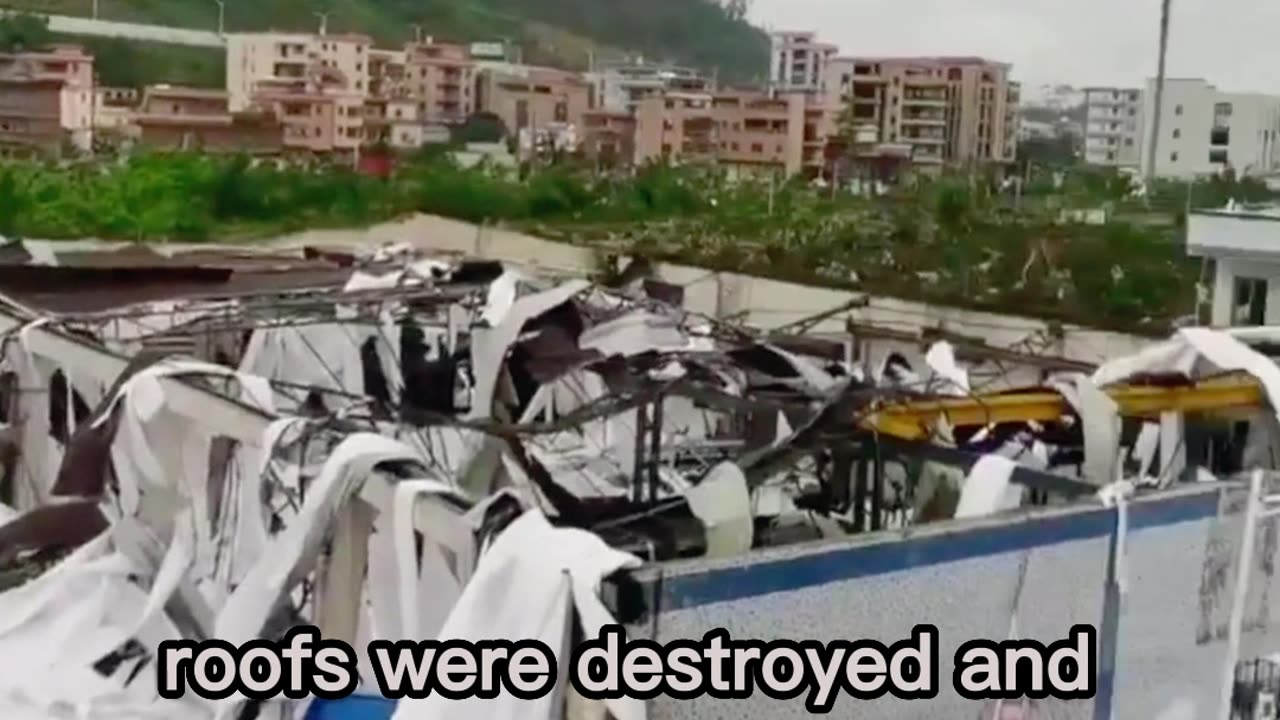 🚨🌪️ Guangdong, China Ravaged by the Wrath of Mother Nature!