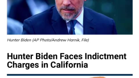 Hunter Biden Faces Indictment Charges in California