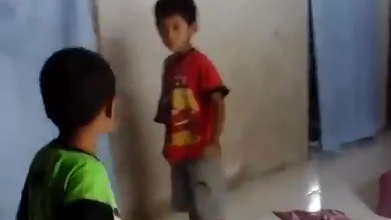 Brothers funny fight