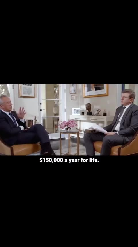 RFK Jr - Regulators for the Vaccine get $150,000 for Life
