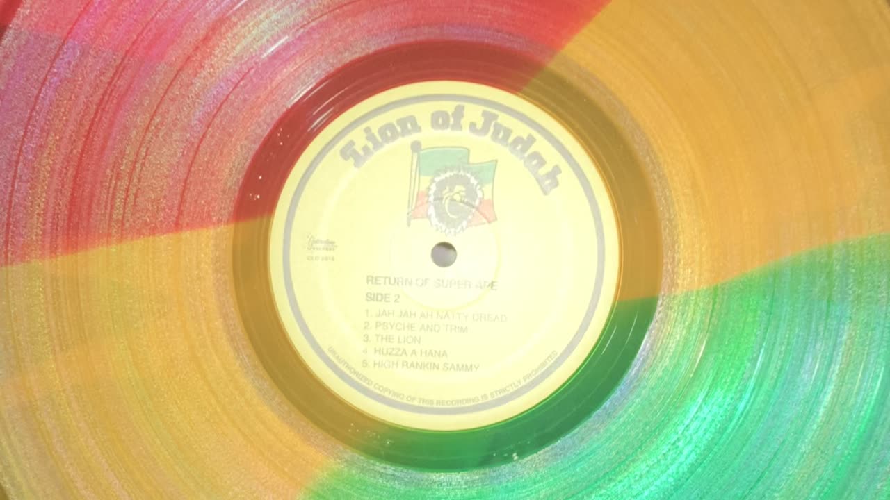 Red/Yellow/Green vinyl