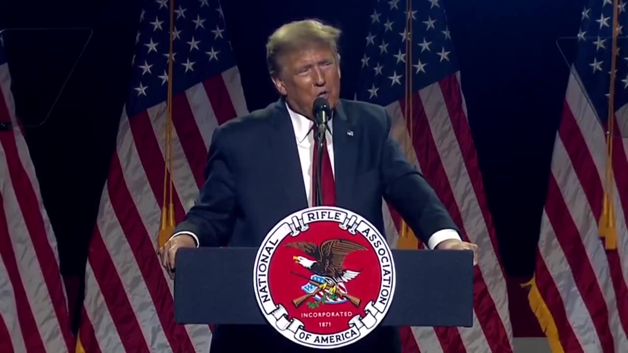 Trump addresses NRA