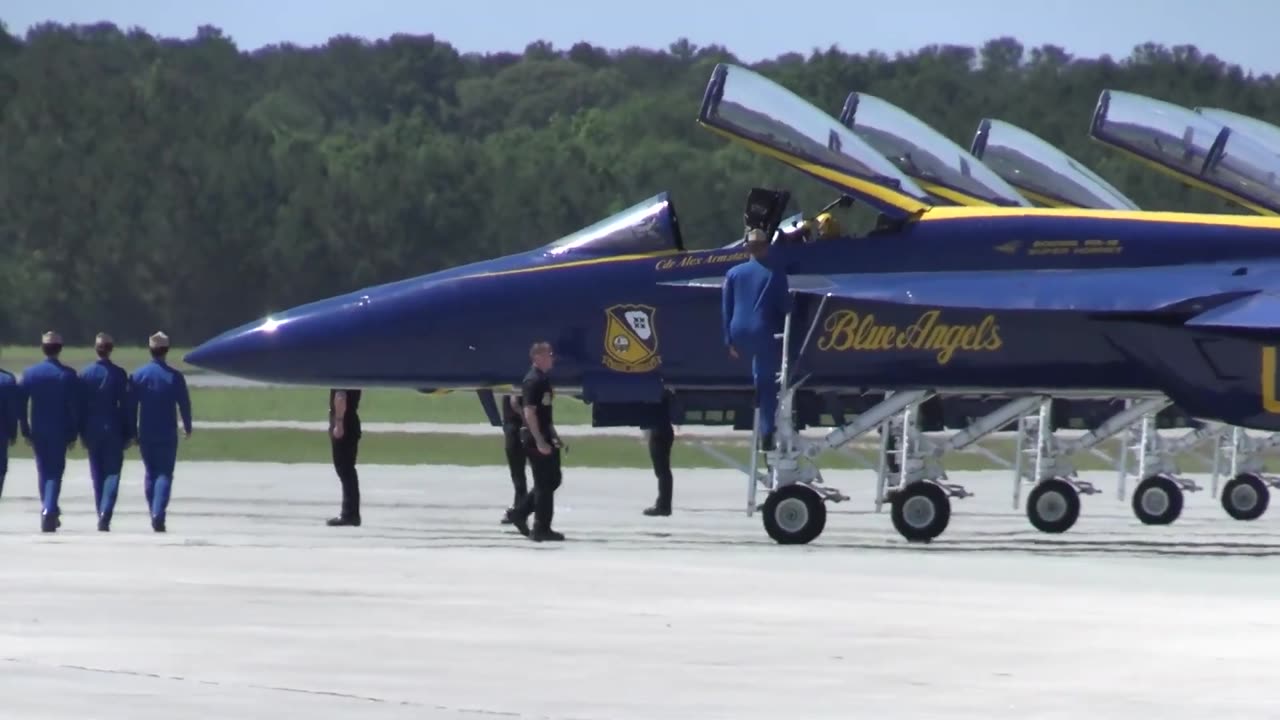 Blue Angels Air Show Fighter Jets