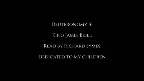 Deuteronomy 16