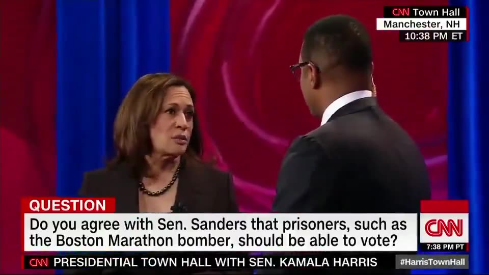 Kamala Harris Supports Terrorists and Sex Offenders Voting | SHOCKING!