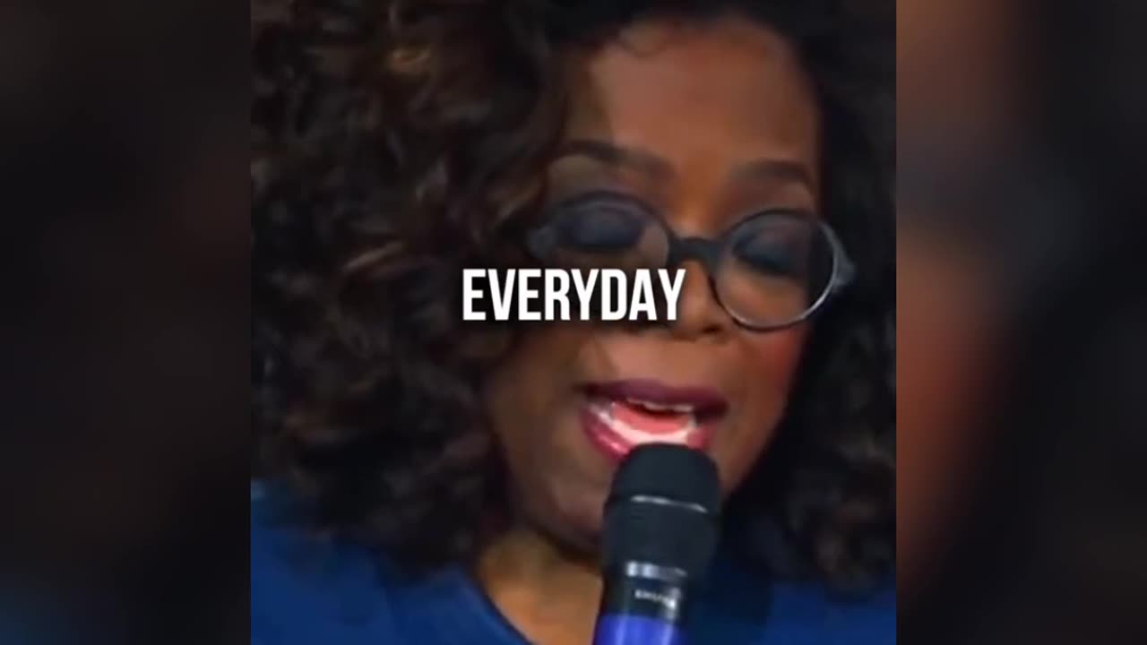 Oprah's success mantra