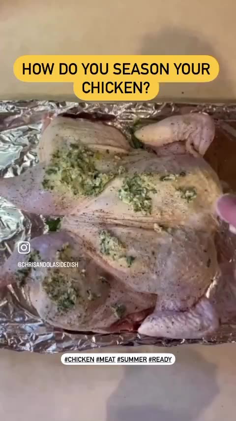 SPATCHCOCK BAKED CHICKEN