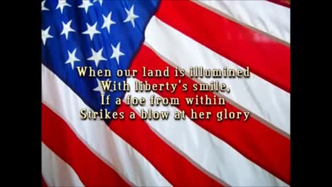 United States of America Full National Anthem 1 hour