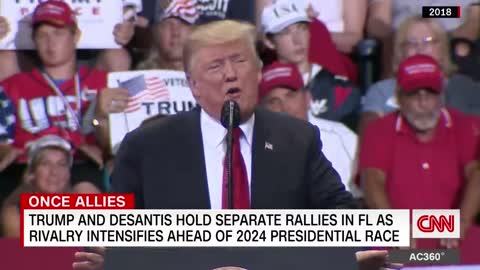 Trump and DeSantis rivalry spills into public view