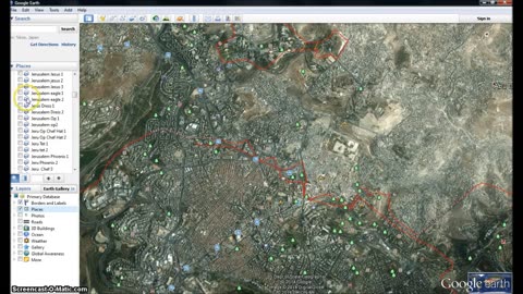 Jerusalem Teetering On Edge Of Disaster Symbolism