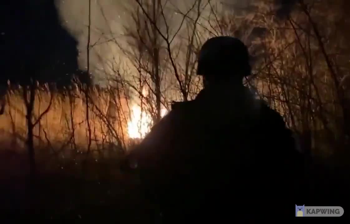 Russian special forces in actions during the night. Targets destroyed