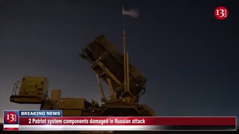 2 Patriot system components damaged in Russian attack