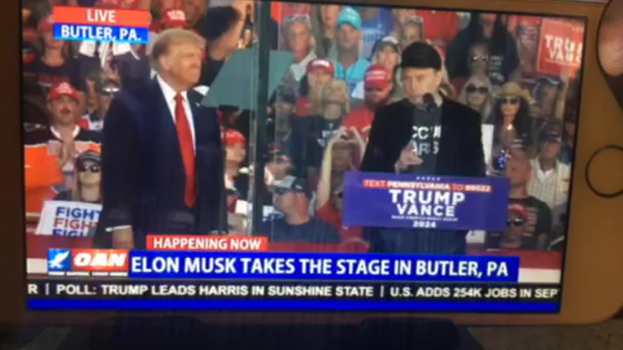 🦅 OANN Elon Musk your last chance to vote butler PA Saturday 06:48 pm