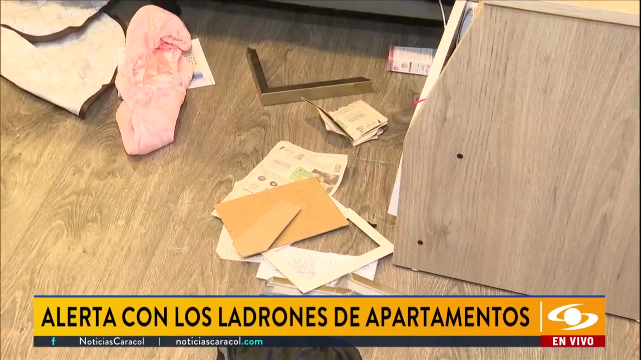 Delincuentes aprovecharon una casa vacía para ingresar a los apartamentos aledaños y robarlos