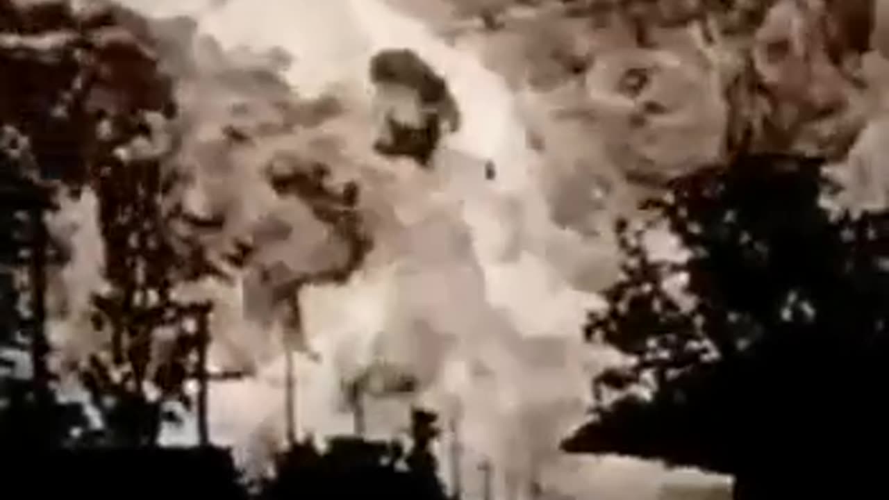 Massive blast near a liquified natural gas site in Bucharest, Romania.