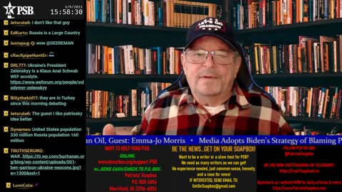 2022-03-09 15:00 EST - The Common Sense Show: with Derek & PATRIOTski