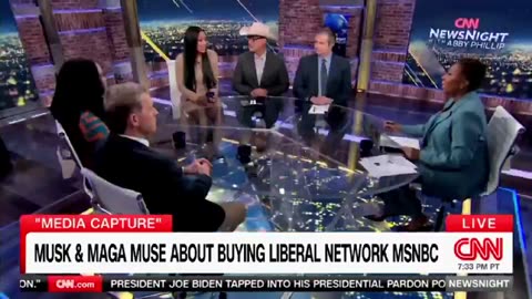 CNN Contributor on Elon Musk potentially buying MSNBC: "It just can’t happen"