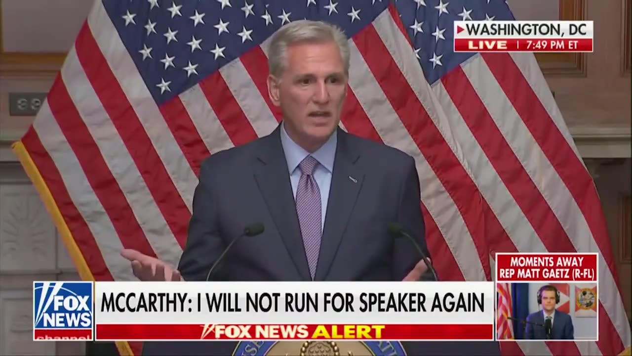 EXIT INTERVIEW: McCarthy UNLOADS on Mace, Gaetz and Rosendale in Fiery Speech [WATCH]