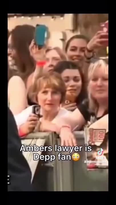 She probably took the case just to see him all day long 😂