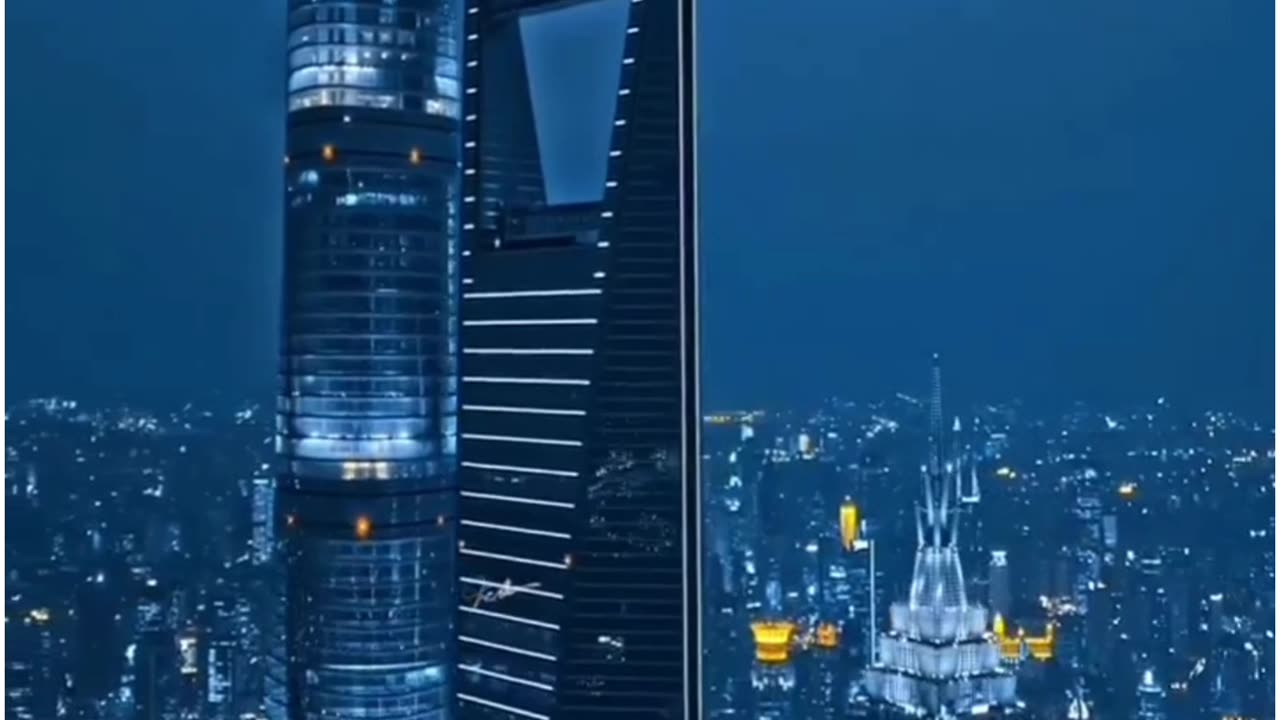 Flying Over The Second Tallest Building In The World _ Shanghai