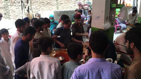 Shakir Choley Kyber Bazar Peshawar Pakistani Street Food