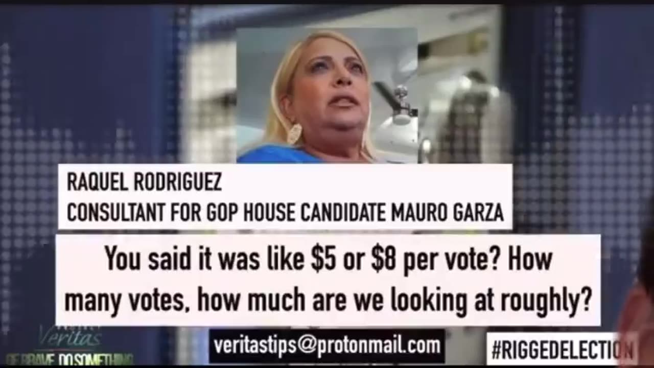 Political Consultant Raquel Rodriguez Caught On Hidden Camera By Veritas Charging $55,000 To Get Joe Biden 5,000 Votes