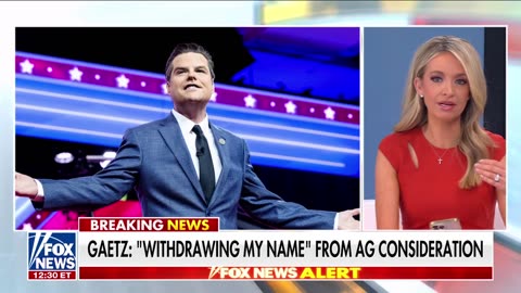 BREAKING: Gaetz withdraws his name from AG consideration