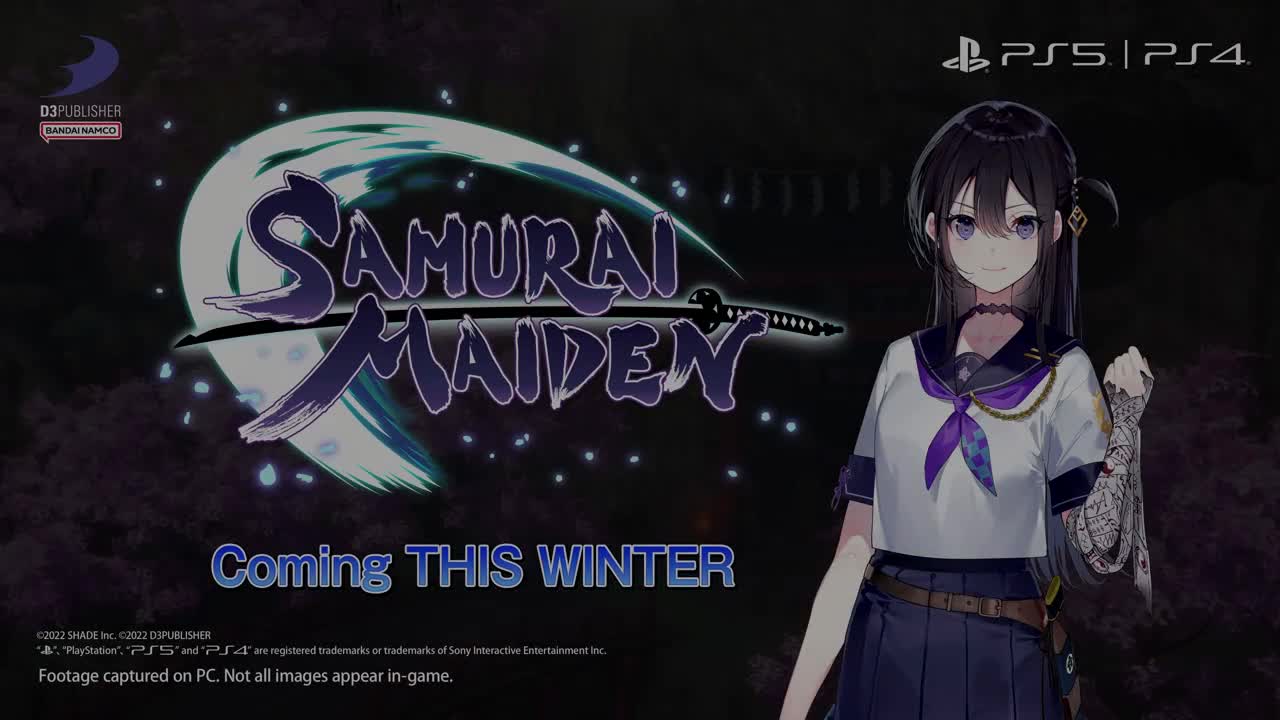 Samurai Maiden - Announcement Trailer PS5 & PS4 Games