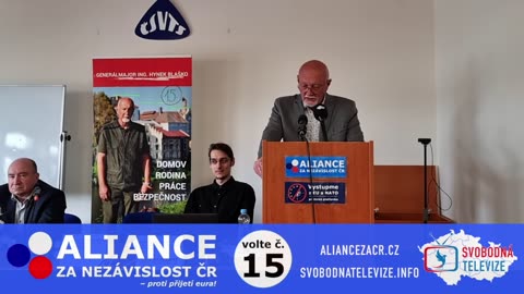 Aliance za nezávislost ČR - proti přijetí eura \ Hynek Blaško