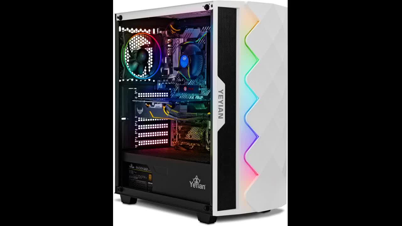 Review: Sponsored Ad - YEYIAN SAI X11 Gaming PC Desktop Computer, Intel i5-11400F 6-Core 2.6GHz...