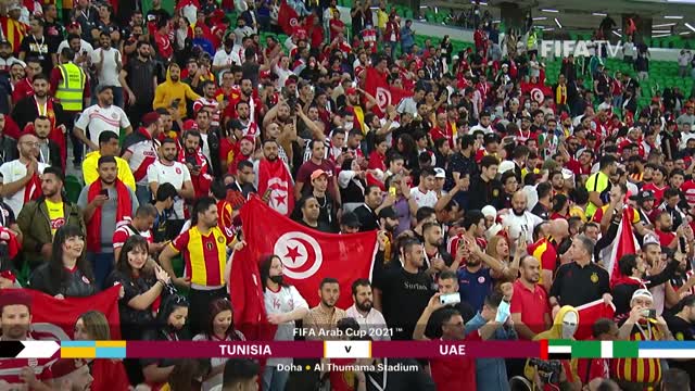 Tunisia v United Arab Emirates FIFA Arab Cup Qatar 2021 Match Highlights