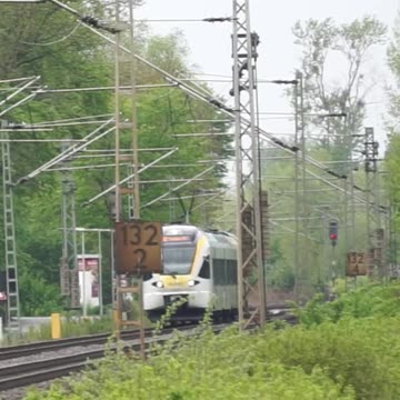 The Eurobahn on the way to Paderborn main station