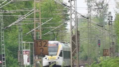 The Eurobahn on the way to Paderborn main station