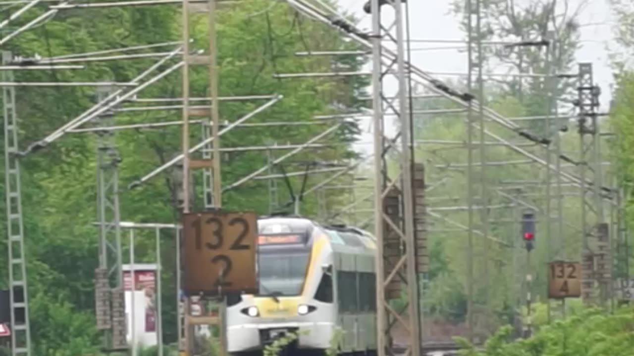 The Eurobahn on the way to Paderborn main station