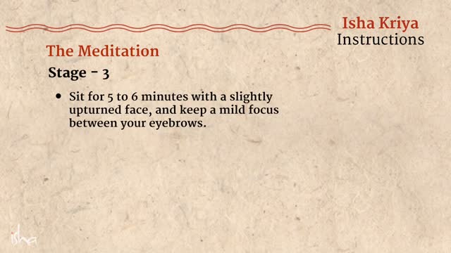 Isha Kriya: A Guided Meditation For Health And Wellbeing | 15-Minutes (English Subtitles)