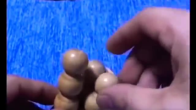 The technique for placing Small balls in a 3D triangular pyramid