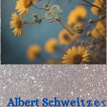 Erfolg ist nicht der Schlüssel zum Glück.