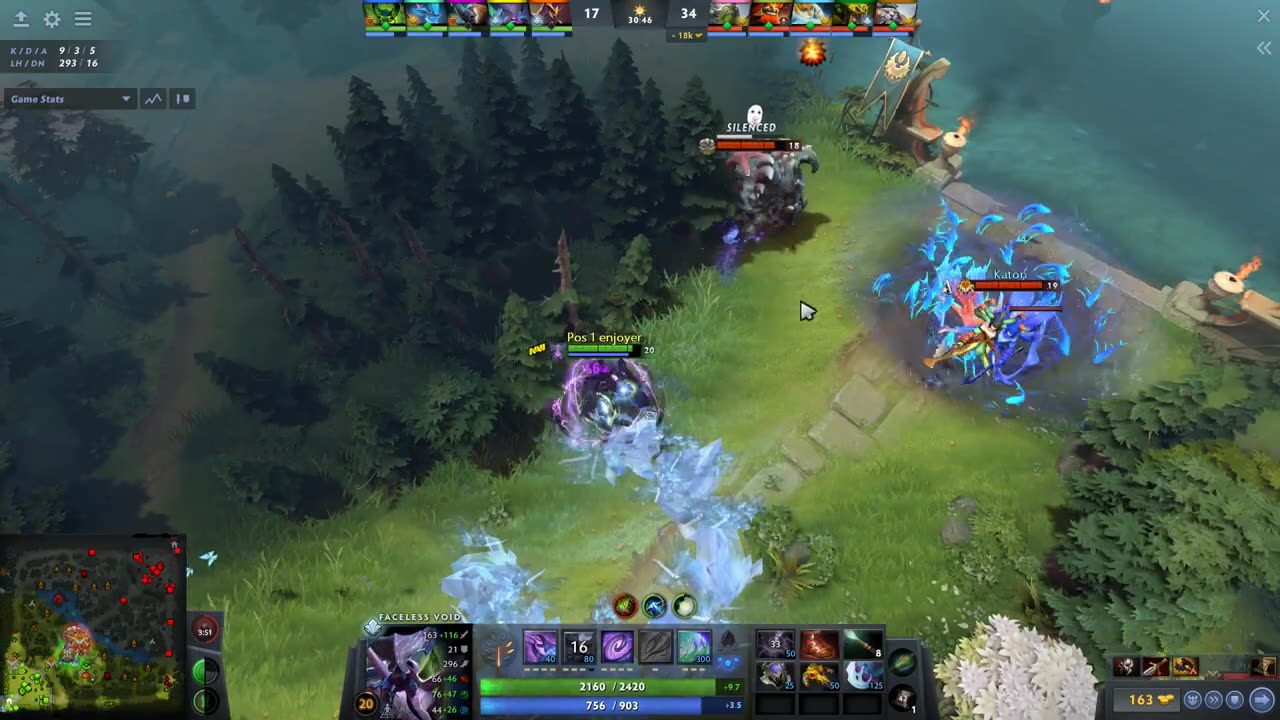 Dota 2 Highlights FACELESS VOID Old.G No[one]