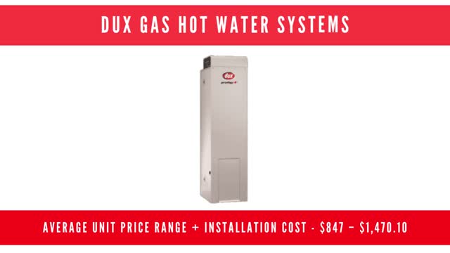 How Much will it cost to install gas hot water system in Newcastle