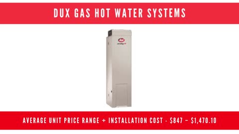 How Much will it cost to install gas hot water system in Newcastle