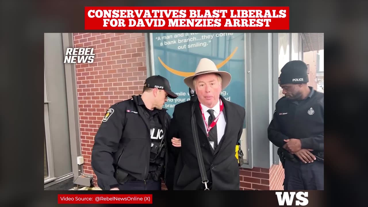 Conservatives blast Liberals for allowing David Menzies arrest