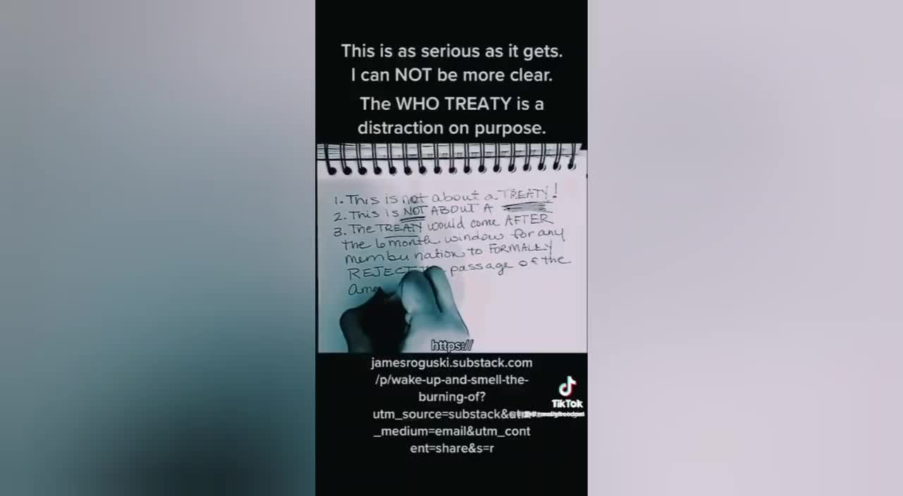 It's all part of the Agenda!!