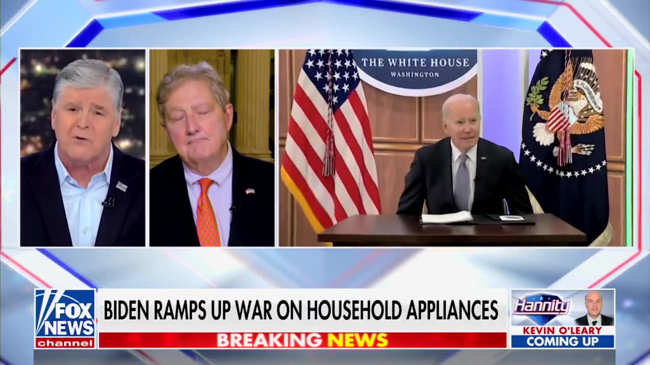 Sen. Kennedy hilariously ROASTS Joe Biden on LIVE TV