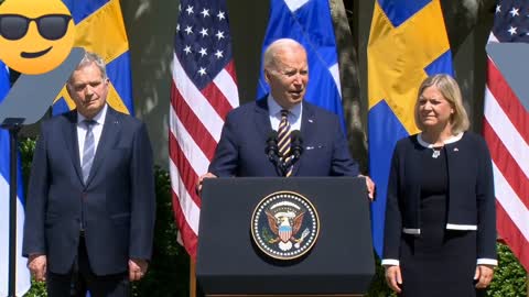 Finland, Sweden have ‘full’ U.S. support for NATO membership, Biden says