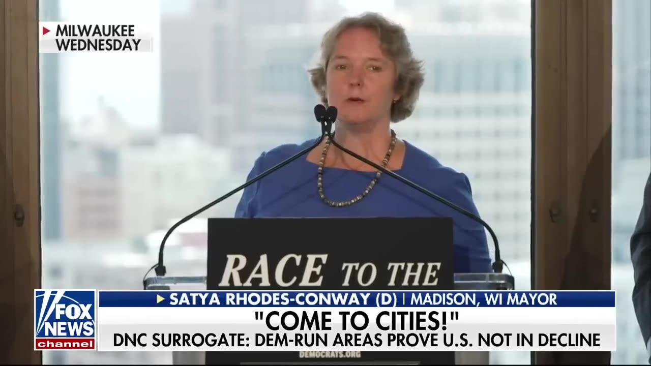 ‘The Five’- Liberal mayor says Dem-run cities are ‘great’