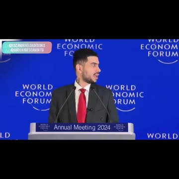 Klaus Schwab Owned At The 2024 WEF Meeting (Satire)
