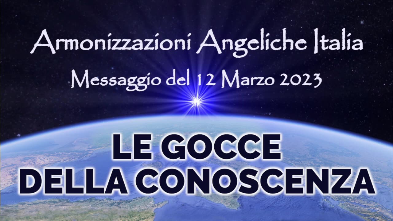 Le Gocce della Conoscenza • Armonizzazioni Angeliche Italia | Simone Venditti