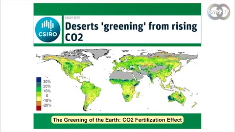 Dr. Patrick Moore, utterly demolishes the lie that CO2 is somehow bad for the environment