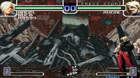 Tips vs Bosses Angel vs Rugal KOF 2002