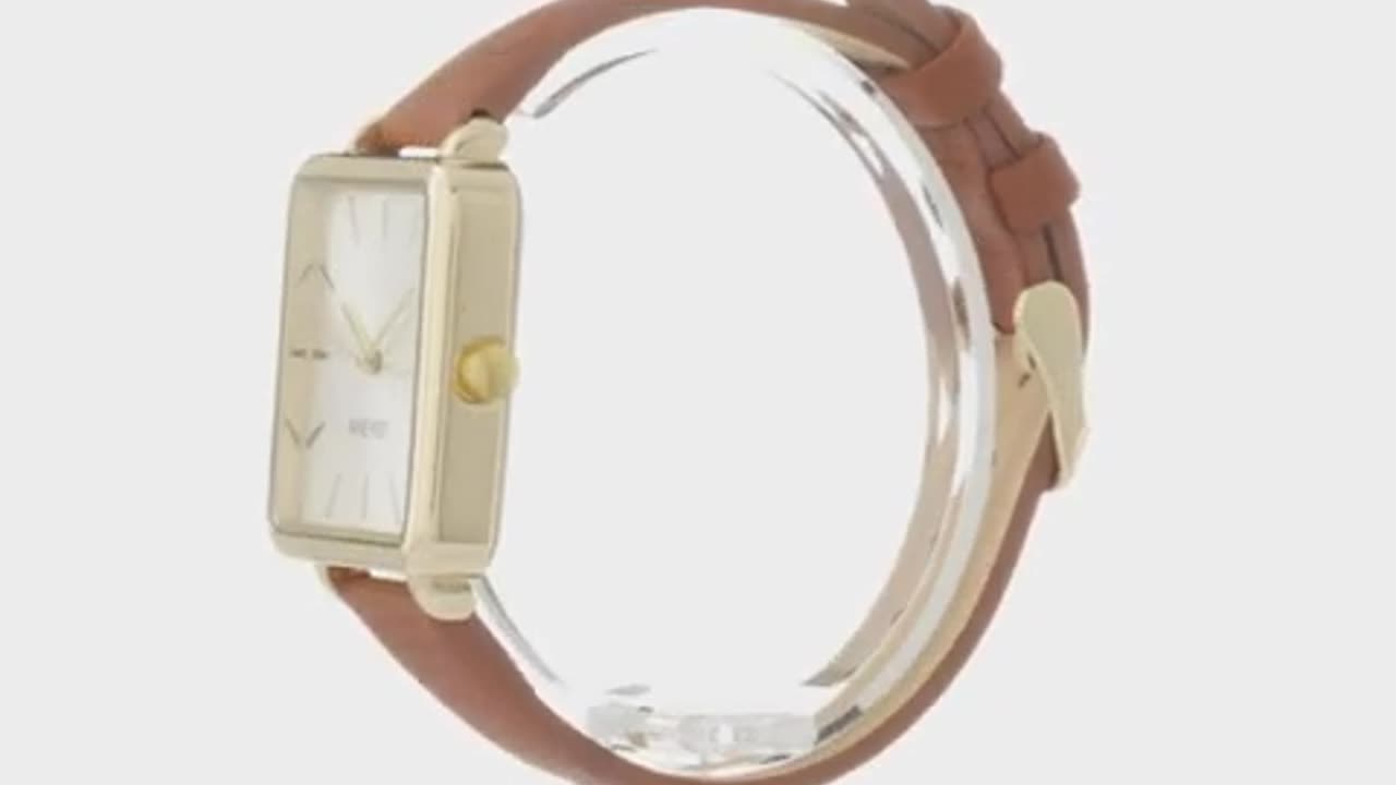 nine west strap watch for women